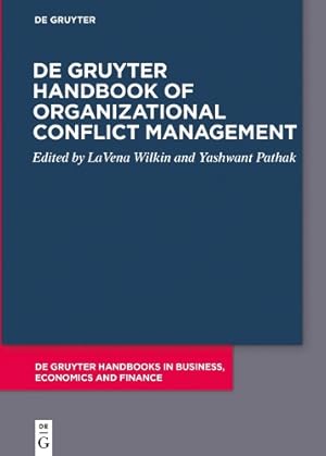 Seller image for De Gruyter Handbook of Organizational Conflict Management for sale by Rarewaves.com USA