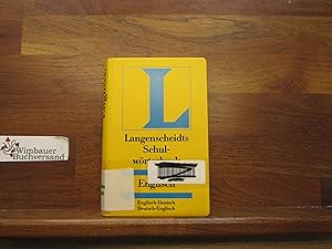 Bild des Verk�ufers f�r Langenscheidts Schulw�rterbuch Englisch : engl.-dt., dt.-engl. 16. Aufl. zum Verkauf von Antiquariat im Kaiserviertel | Wimbauer Buchversand