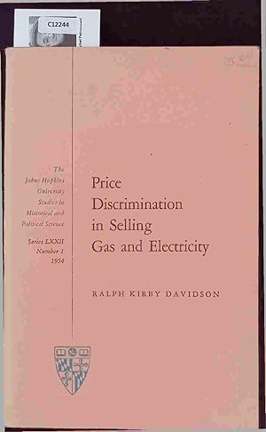 Immagine del venditore per Price Discrimination in Selling Gas and Electricity. Series 72, Nr. 1, 1954. venduto da Antiquariat Bookfarm