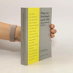 Imagen del vendedor de Wege zur Soziologie nach 1945 a la venta por Bookbot