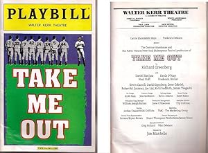 Bild des Verkufers fr Take Me Out (playbill) zum Verkauf von DR Fine Arts