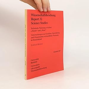 Bild des Verk�ufers f�r Technische Normung zwischen "Markt" und "Staat" zum Verkauf von Bookbot