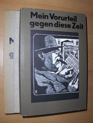 Image du vendeur pour KARL RSSING: Mein Vorurteil gegen diese Zeit. 100 Holzschnitte. VORZUGSAUSGABE !. Beiliegt in Leinenmappe: ORIGINAL-HOLZSTICH "Tiergarten 1948", Numer. 40/75 u. signiert unt.-rechts mit Bleistift von Karl Rssing *. mis en vente par Antiquariat am Ungererbad-Wilfrid Robin