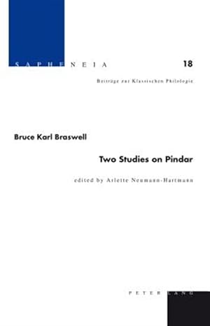 Seller image for Two Studies on Pindar for sale by GreatBookPrices