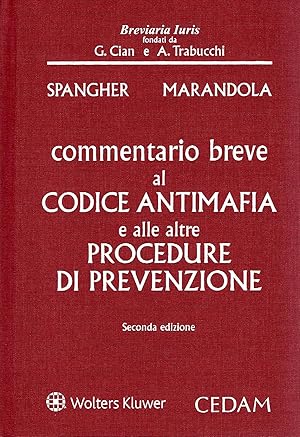 Immagine del venditore per Commentario breve al Codice antimafia e alle altre procedure di prevenzione venduto da Rarewaves USA