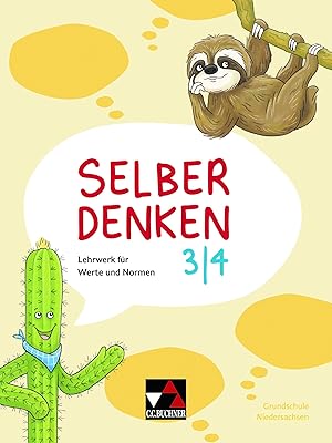 Immagine del venditore per Selber denken - Niedersachsen / Selber denken Niedersachsen 3/4: Lehrwerk f�r Werte und Normen in der Grundschule (Selber denken - Niedersachsen: Lehrwerk f�r Werte und Normen in der Grundschule) venduto da Rarewaves.com UK