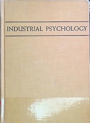 Seller image for Industrial Psychology McGraw-Hill Series in Psychology for sale by books4less (Versandantiquariat Petra Gros GmbH & Co. KG)