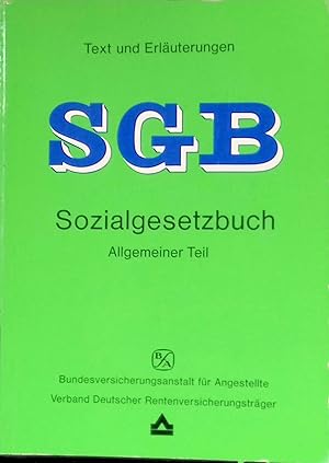 Immagine del venditore per SGB Sozialgesetzbuch; Buch 1 - Allgemeiner Teil : Text und Erl�uterungen zur Rentenversicherung. venduto da books4less (Versandantiquariat Petra Gros GmbH & Co. KG)