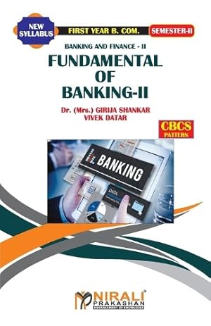 Immagine del venditore per BANKING AND FINANCE -- II Fundamenttalls off Bankiing -- II venduto da Rarewaves.com USA
