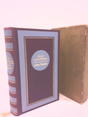Bild des Verk�ufers f�r Love Poems of John Donne: Selections. [Great Love Poems Series] zum Verkauf von ThriftBooksVintage
