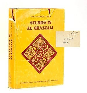 Seller image for STUDIES IN AL-GHAZZALI for sale by Arches Bookhouse