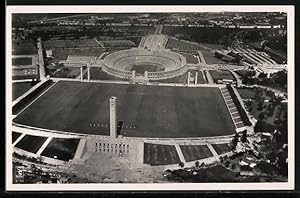 Imagen del vendedor de Ansichtskarte Berlin, Gesamtansicht des Reichssportfeldes mit Olympiastadion a la venta por Bartko-Reher