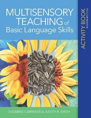 Seller image for Multisensory Teaching of Basic Language Skills Activity Book for sale by Rarewaves USA