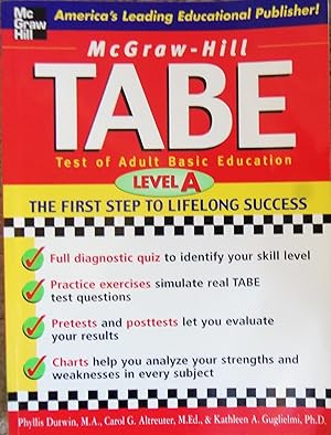 Seller image for TABE Test of Adult Basic Education : The First Step to Lifelong Success for sale by Greenworld Books