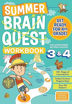 Seller image for Summer Brain Quest: Between Grades 3 & 4 for sale by Greenworld Books