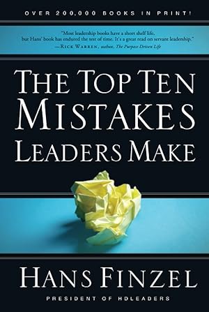 Seller image for The Top Ten Mistakes Leaders Make for sale by Greenworld Books
