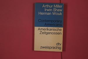 Imagen del vendedor de CONTEMPORARY AMERICANS Amerikanische Zeitgenossen a la venta por Butterfly Books GmbH & Co. KG