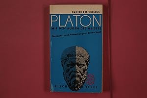 Bild des Verk�ufers f�r PLATON MIT DEN AUGEN DES GEISTES Protagoras - Euthyphron - Lysis - Menon - Der VII. Brief zum Verkauf von Butterfly Books GmbH & Co. KG