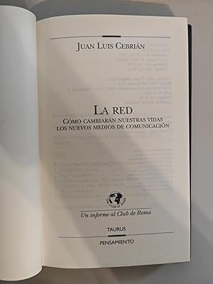 Imagen del vendedor de LA RED. a la venta por Traper�aDeKlaus