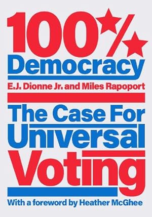 Imagen del vendedor de 100% Democracy a la venta por Rarewaves USA