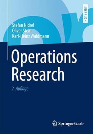 Seller image for Operations Research (Springer-Lehrbuch) for sale by B�cherbazaar