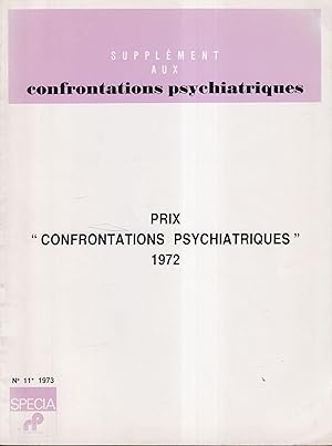Immagine del venditore per Prix Confrontations Psychiatriques 1972 venduto da Librairie Diona