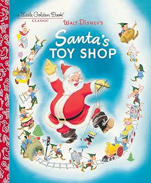 Imagen del vendedor de Santa's Toy Shop (Disney) (Little Golden Book) a la venta por Used Book Company