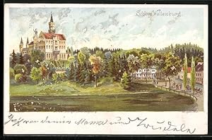 Bild des Verk�ufers f�r Lithographie Wellenburg, Schloss Wellenburg zum Verkauf von Bartko-Reher