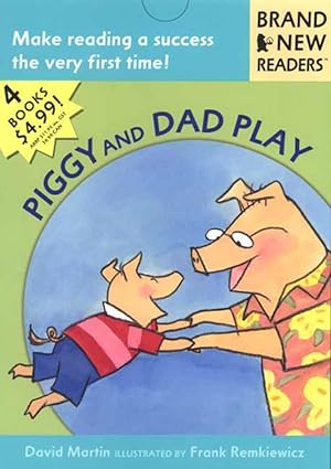 Seller image for Piggy and Dad Play: 4 Brand New Readers: Sledding/ Play Ball!/ Water Balloons/ Lemonade for Sale for sale by ZBK Books