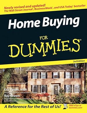 Imagen del vendedor de Home Buying For Dummies, 3rd edition a la venta por ZBK Books