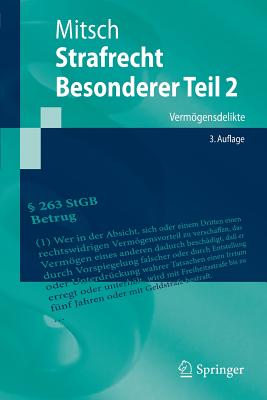 Imagen del vendedor de Strafrecht, Besonderer Teil 2: Verm�gensdelikte (Paperback or Softback) a la venta por BargainBookStores