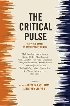Imagen del vendedor de The Critical Pulse a la venta por Rarewaves.com UK