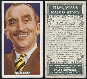 Seller image for VINTAGE ARDATH CIGARETTE CARD WITH TOM WALLS for sale by Gibson's Books