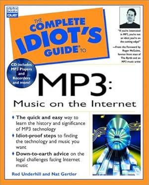 Imagen del vendedor de Complete Idiot's Guide to MP3: Music on the Internet a la venta por Greenworld Books
