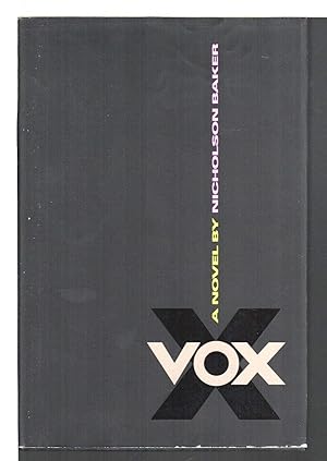 Immagine del venditore per Vox venduto da Zoom Books East