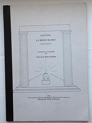 Bild des Verk�ufers f�r Platono: La Respubliko zum Verkauf von Raritan River Books