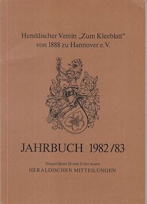 Seller image for Jahrbuch 1982 / 1983. Doppelband 20 und 21 der neuen Heraldischen Mitteilungen. for sale by Antiquariat Carl Wegner