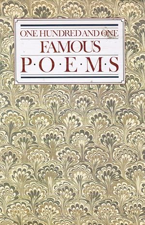 Bild des Verk�ufers f�r One Hundred and One Famous Poems; with a Prose Supplement zum Verkauf von Bookshop Baltimore