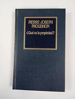 Immagine del venditore per �Qu� es la propiedad? venduto da Traper�aDeKlaus