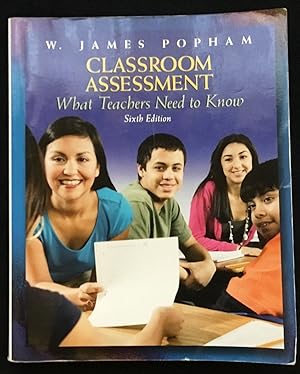 Immagine del venditore per Classroom Assessment: What Teachers Need to Know venduto da Reliant Bookstore