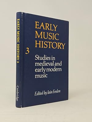 Immagine del venditore per Early Music History 3: Studies in Medieval and Early Modern Music venduto da Munster & Company LLC, ABAA/ILAB
