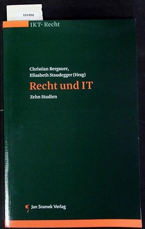Seller image for Recht und IT. Zehn Studien. for sale by Antiquariat Bookfarm