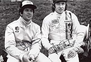 Imagen del vendedor de Jackie Stewart & Jody Scheckter Autographs a la venta por Markus Brandes Autographs GmbH