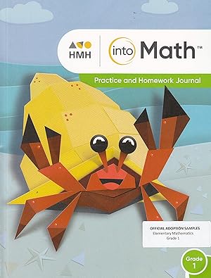 Imagen del vendedor de Practice and Homework Journal Grade 1 (Into Math) [Paperback] Houghton Mifflin Harcourt a la venta por School Library Book Sales