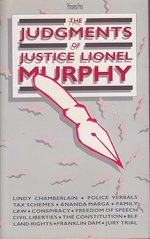 The Judgments of Justice Lionel Murphy