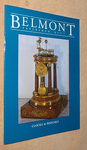Bild des Verk�ufers f�r Belmont, Faversham, Kent CLOCKS AND WATCHES zum Verkauf von Portman Rare Books