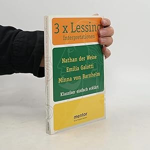 Seller image for 3 x Lessing for sale by Bookbot