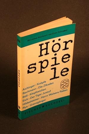 Seller image for Hrspiele. Aichinger, Bachmann, Bll, Eich, Hildesheimer, Jan Rys. Mit einem Nachwort von Ernst Schnabel for sale by Steven Wolfe Books