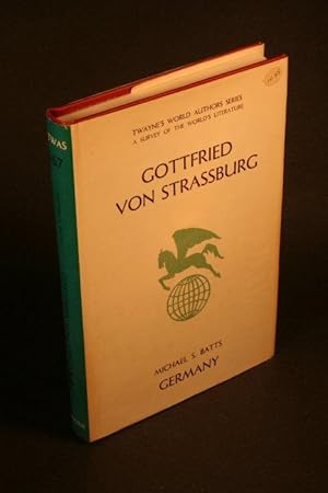 Bild des Verkufers fr Gottfried von Strassburg. zum Verkauf von Steven Wolfe Books