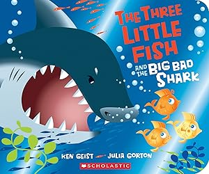 Imagen del vendedor de The Three Little Fish and the Big Bad Shark: A Board Book a la venta por Zoom Books East